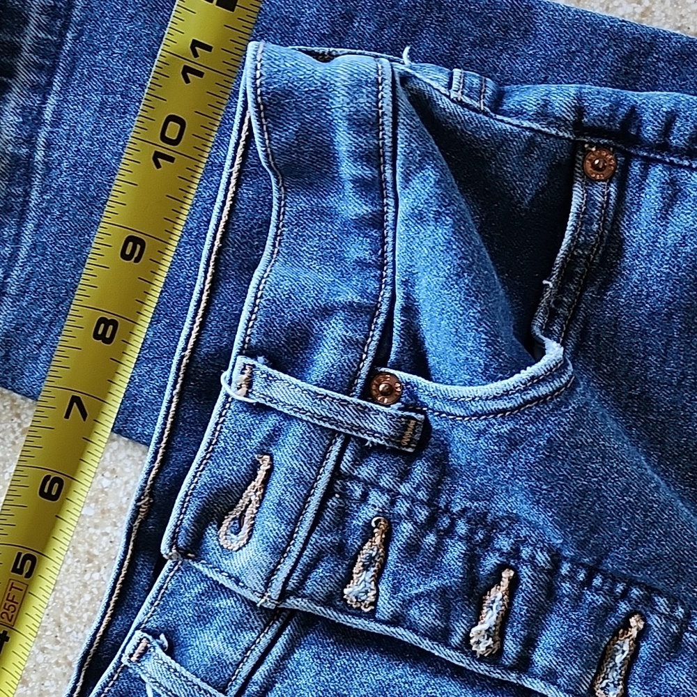 Express Mom Jean Super High Rise Button Fly Size 0 Reg - Picture 6 of 13